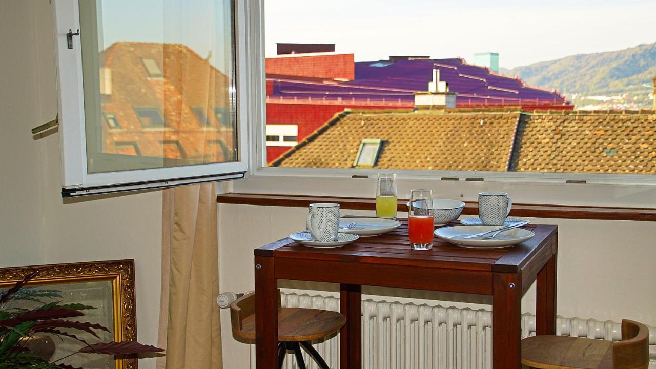 Helvetia 2 Zimmer Apartment Mit Parkplatz 苏黎世 外观 照片